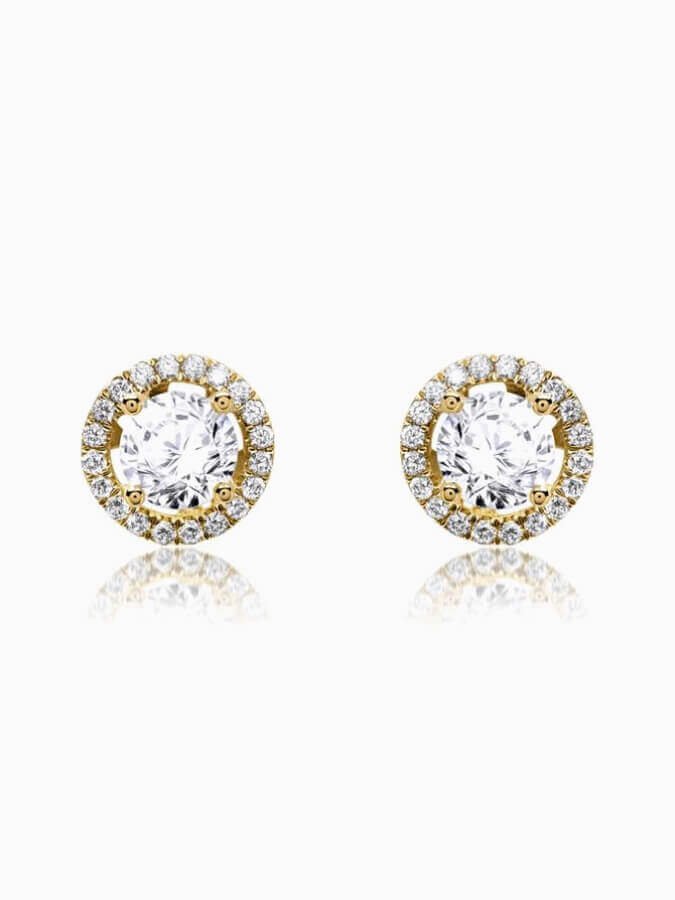 Shining earrings