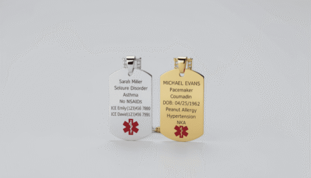 Personalized Medical Alert Dog Tag: Essential Emergency Info